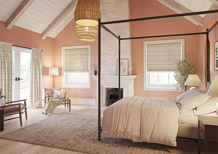 Nazca, Rose Gold - Roman Blind - Image 6